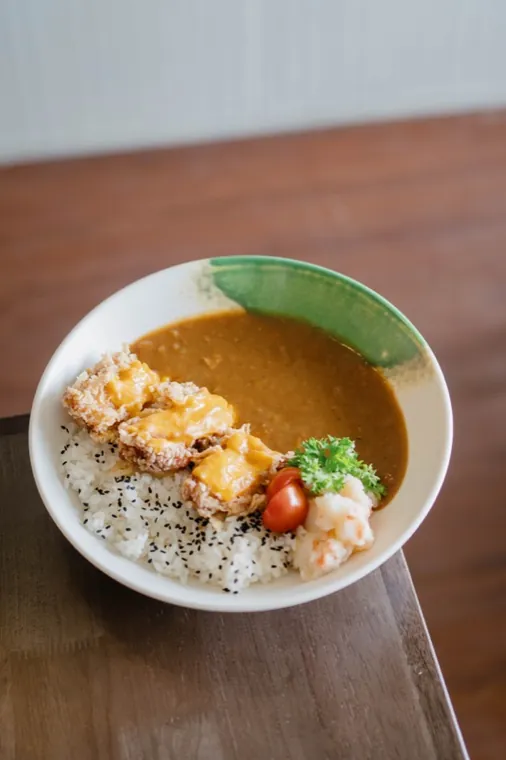 Cơm Gà Karaage phô mai